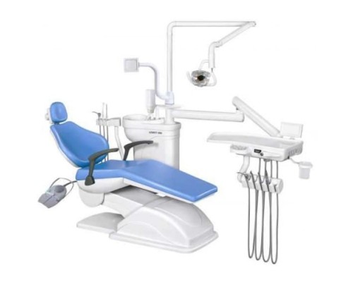 Azimut 100A - стоматологическая установка в комплекте с двумя стульями